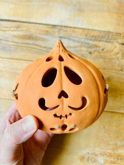 SUZIE - orange tealight holder