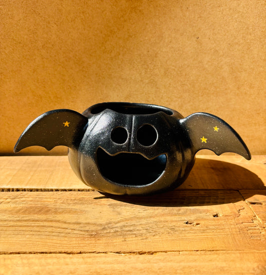 BARTOK  - suspension photophore noir et doré