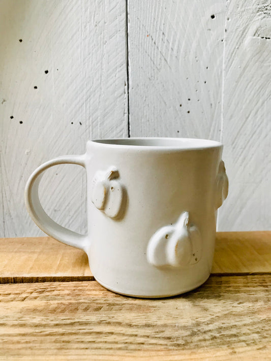 Mug with small white pumpkins - imperfect 3