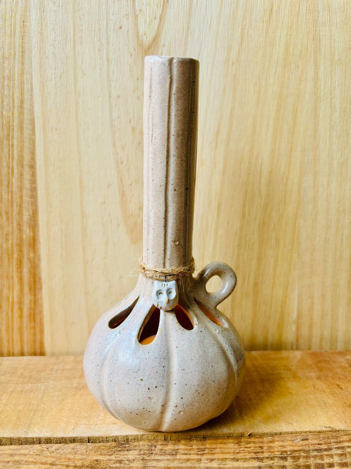 SUZIE - orange tealight holder