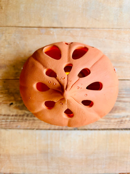 SUZIE - orange tealight holder