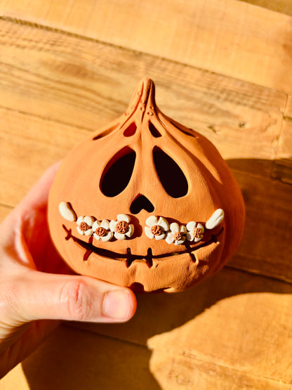 SUZIE - orange tealight holder