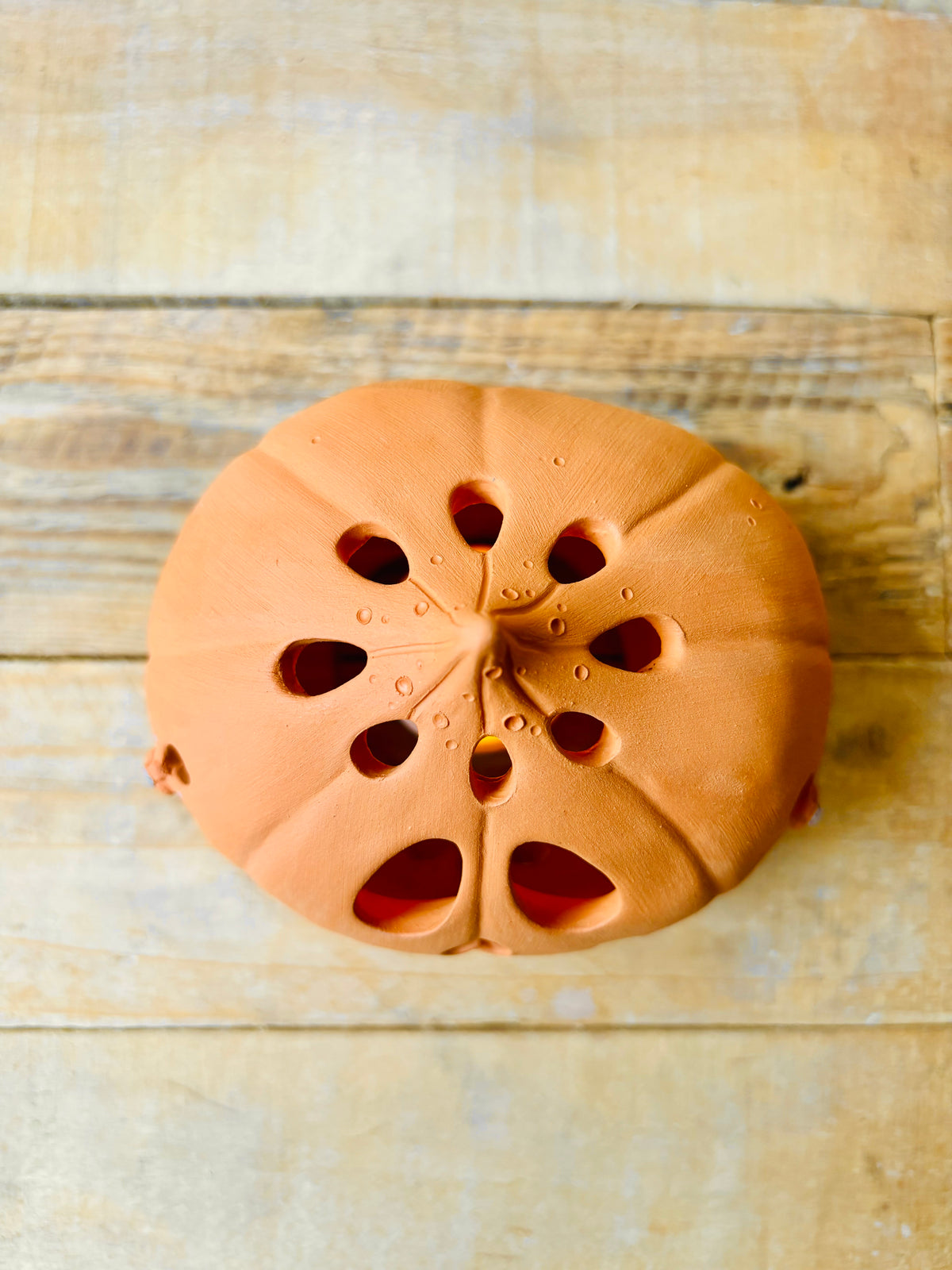 SUZIE - orange tealight holder