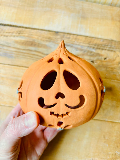SUZIE - orange tealight holder