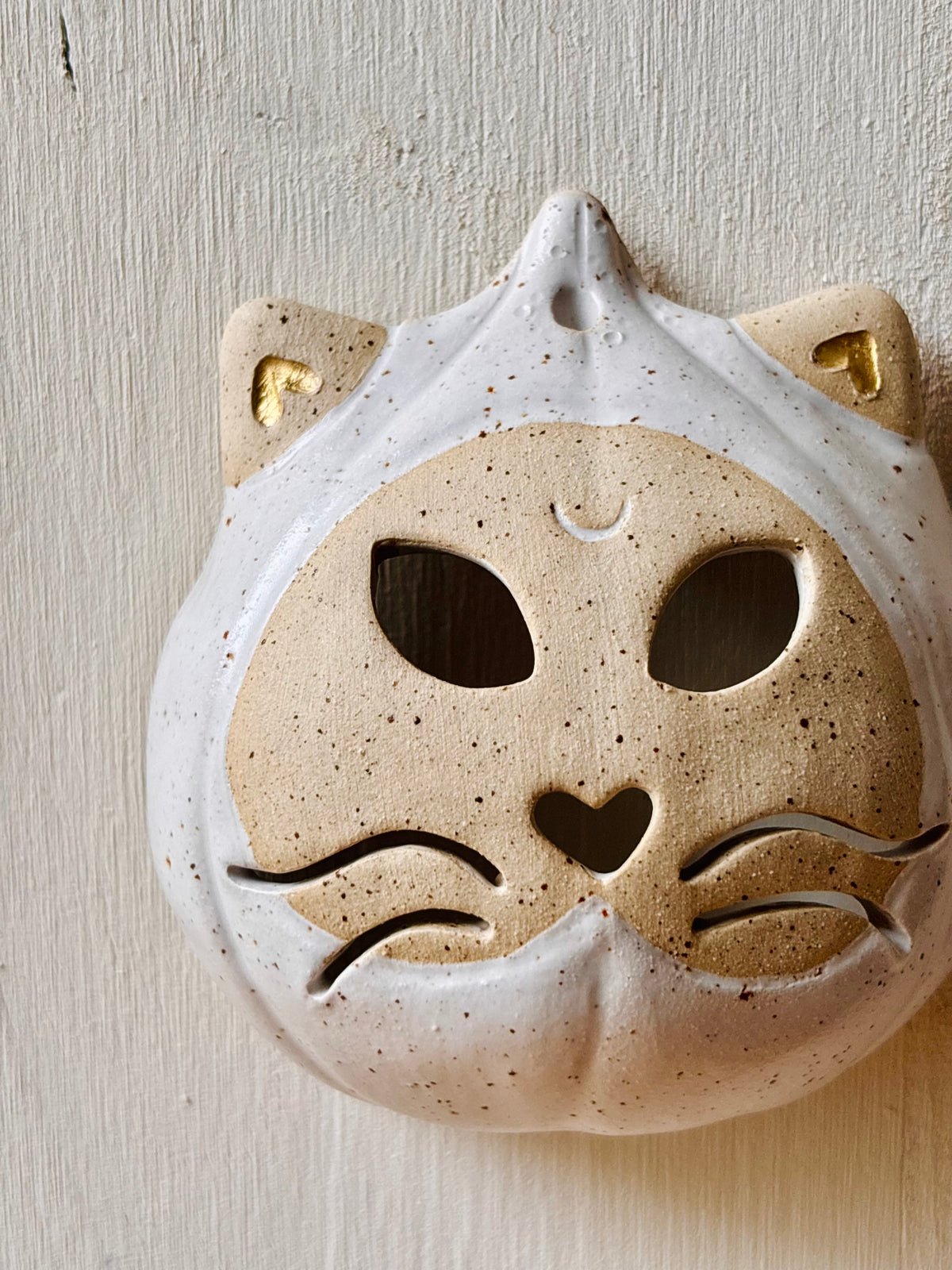SALEM - citrouille murale blanche