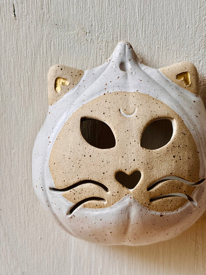 SALEM - citrouille murale blanche